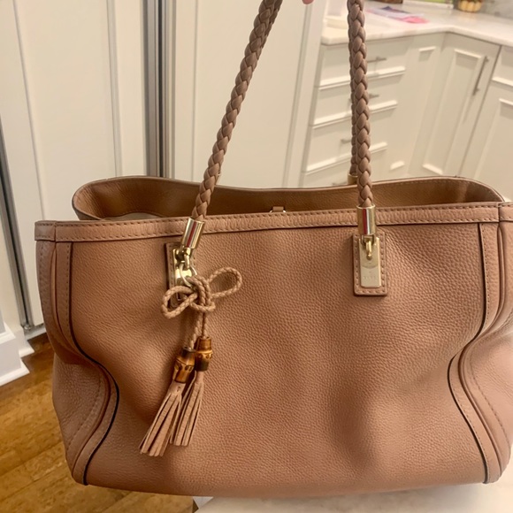 Gucci - Authentic leather large Gucci bag. fabulous tassels and details - Picture 3 of 7
